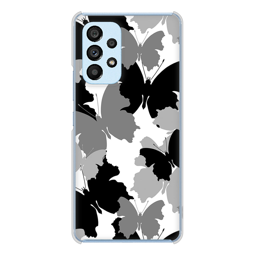 Galaxy A53 5G SC-53C docomo 高画質仕上げ 背面印刷 ハードケース 【1336 夜の蝶】