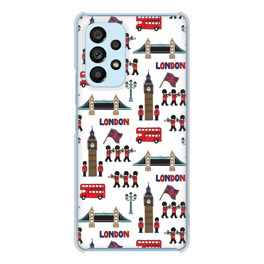 Galaxy A53 5G SC-53C docomo 高画質仕上げ 背面印刷 ハードケース 【EK811 ロンドンの街】