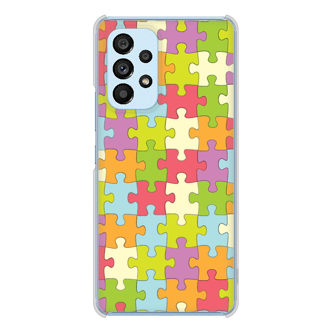 Galaxy A53 5G SC-53C docomo 高画質仕上げ 背面印刷 ハードケース ジグソーパズル