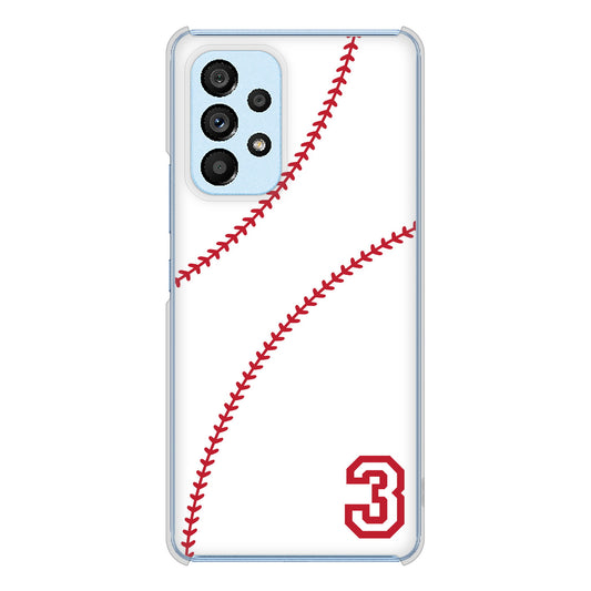 Galaxy A53 5G SC-53C docomo 高画質仕上げ 背面印刷 ハードケース baseball