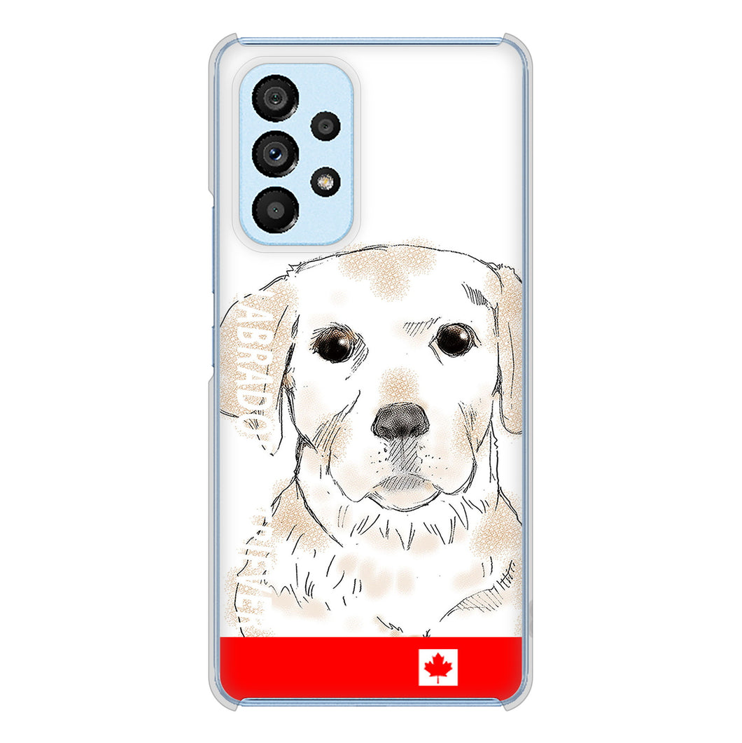 Galaxy A53 5G SC-53C docomo 高画質仕上げ 背面印刷 ハードケース ラブラドールレトリバー