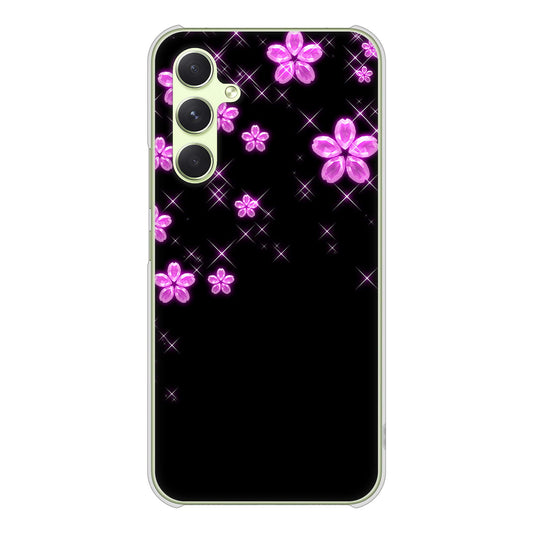 Galaxy A54 5G SC-53D docomo 高画質仕上げ 背面印刷 ハードケース 【019 桜クリスタル】