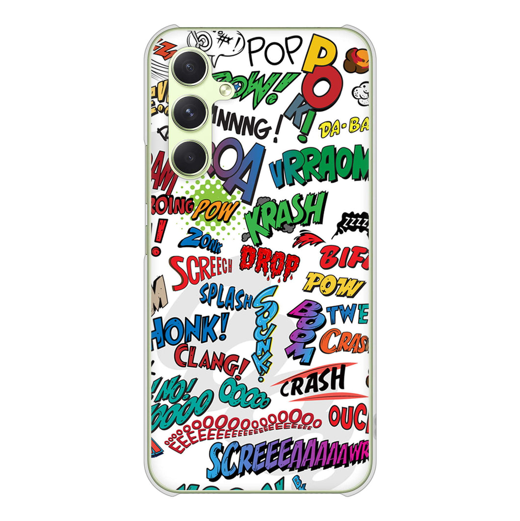 Galaxy A54 5G SC-53D docomo 高画質仕上げ 背面印刷 ハードケース 【271 アメリカン キャッチコピー】