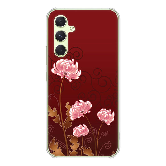 Galaxy A54 5G SC-53D docomo 高画質仕上げ 背面印刷 ハードケース 【375 優美な菊】