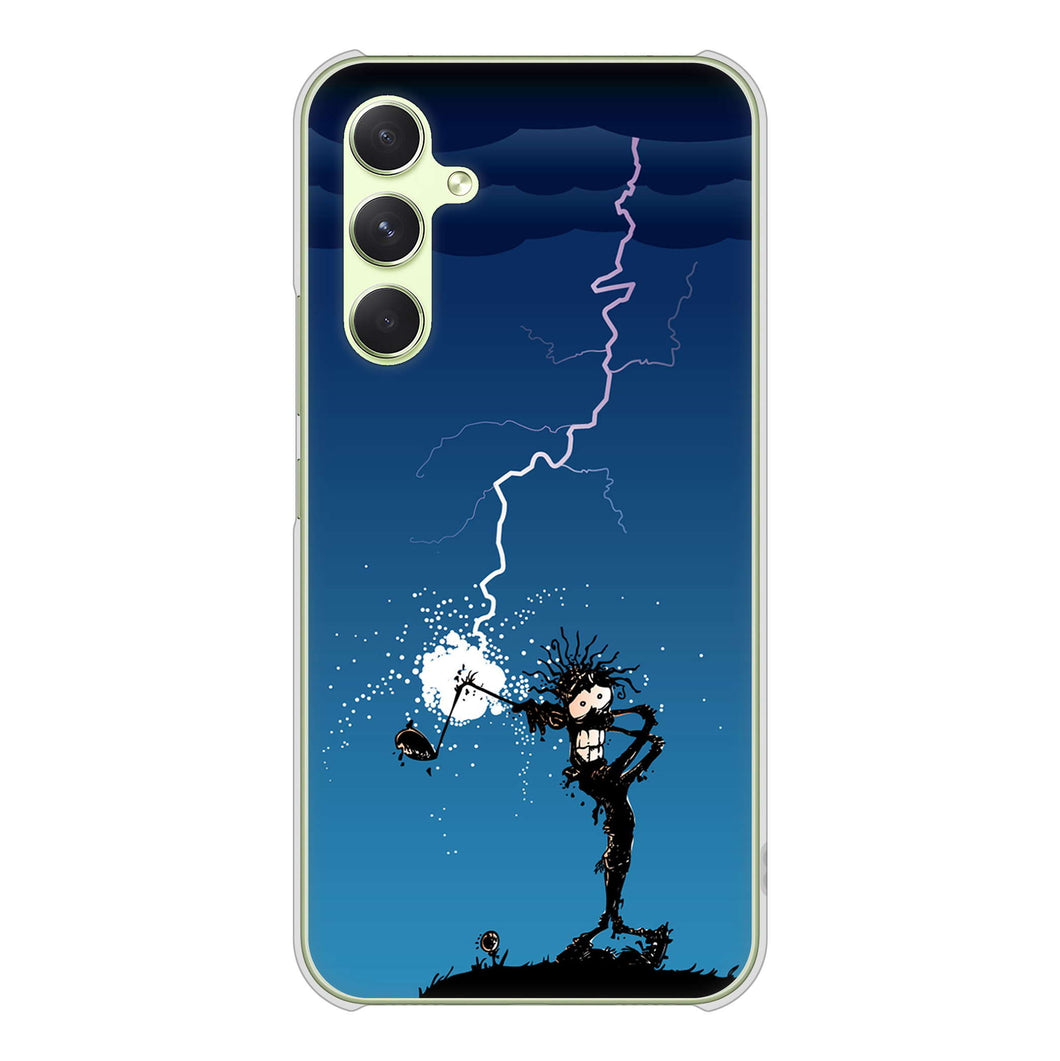 Galaxy A54 5G SC-53D docomo 高画質仕上げ 背面印刷 ハードケース 【417 ゴルファーの苦難】