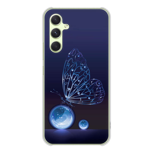 Galaxy A54 5G SC-53D docomo 高画質仕上げ 背面印刷 ハードケースバタフライ