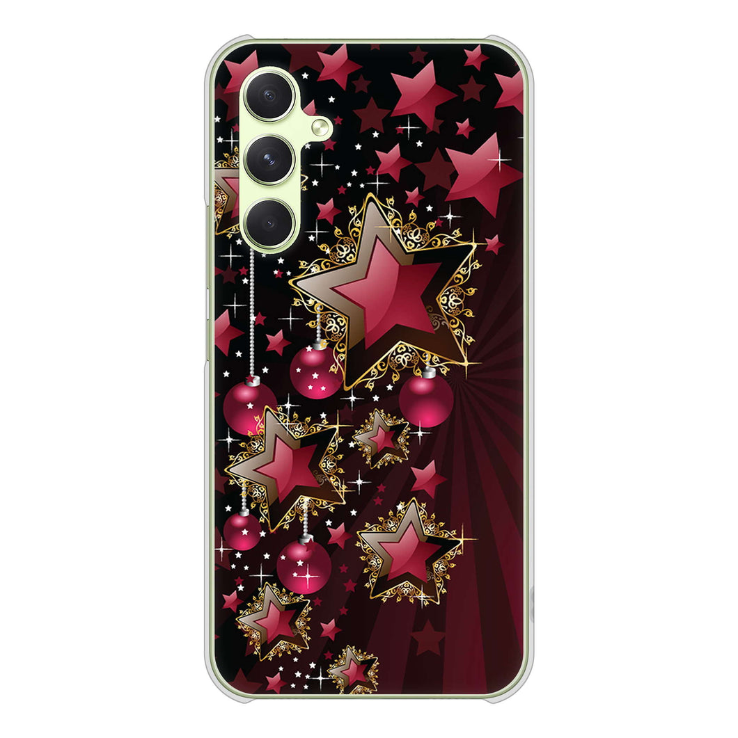Galaxy A54 5G SC-53D docomo 高画質仕上げ 背面印刷 ハードケース 【434 星の壁】