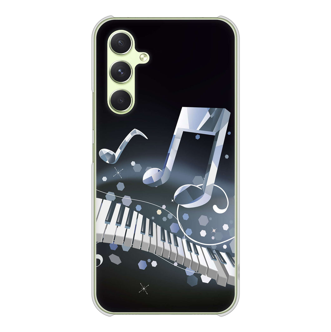 Galaxy A54 5G SC-53D docomo 高画質仕上げ 背面印刷 ハードケース音符