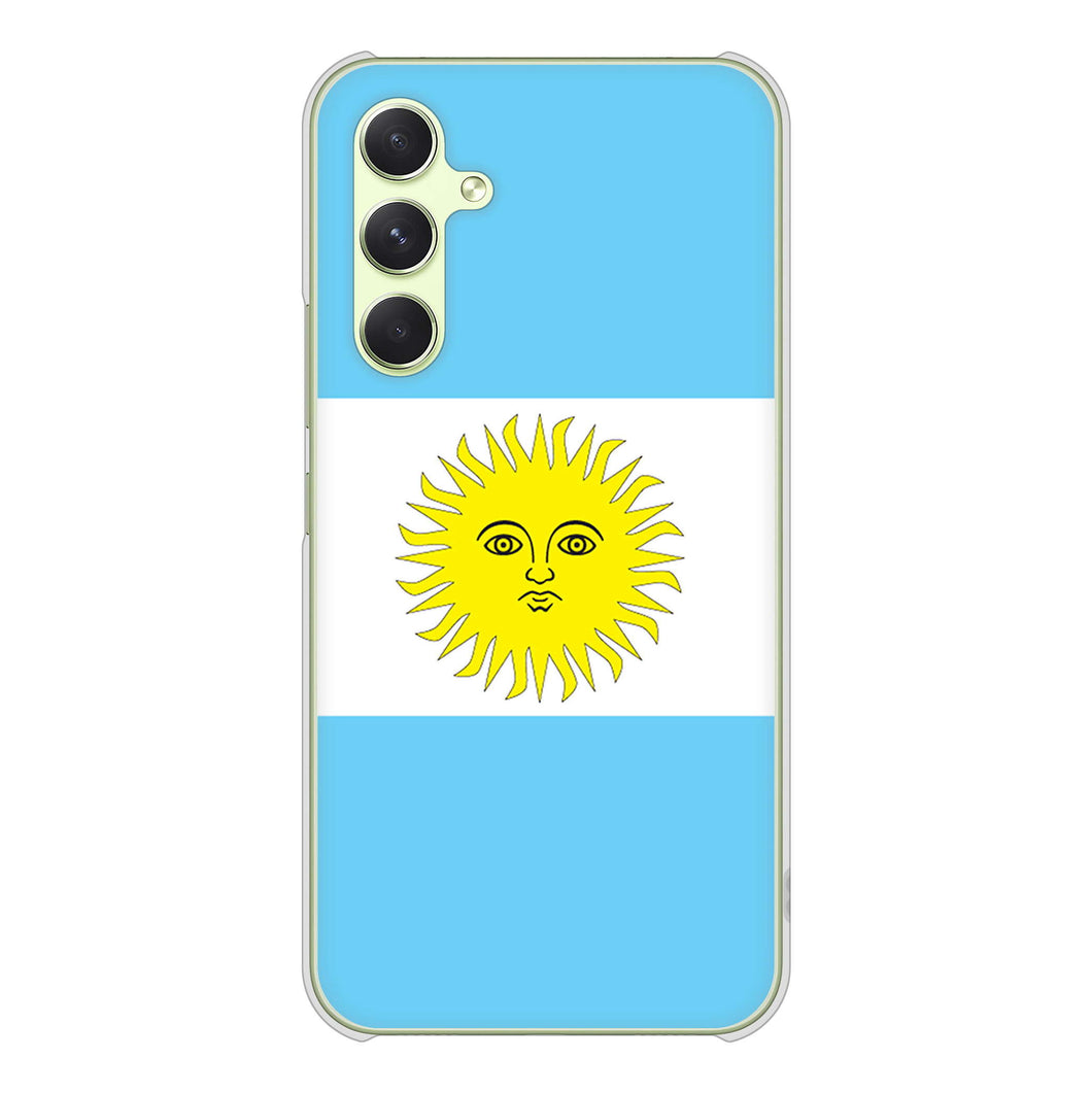 Galaxy A54 5G SC-53D docomo 高画質仕上げ 背面印刷 ハードケース国旗