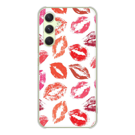 Galaxy A54 5G SC-53D docomo 高画質仕上げ 背面印刷 ハードケース 【734 キスkissキス】