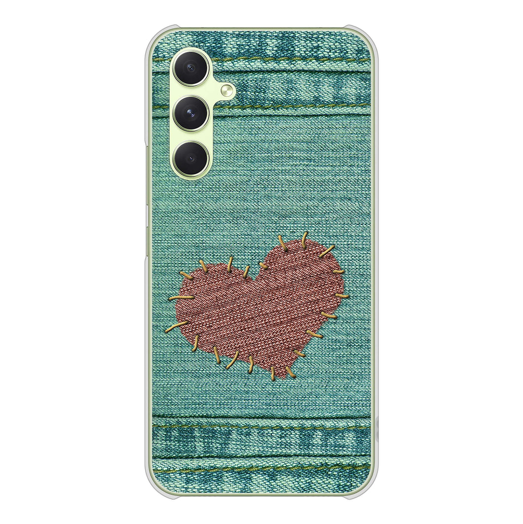 Galaxy A54 5G SC-53D docomo 高画質仕上げ 背面印刷 ハードケースビッグハート