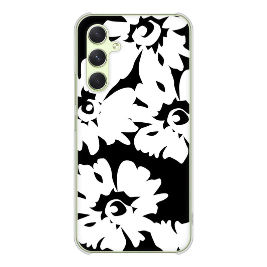 Galaxy A54 5G SC-53D docomo 高画質仕上げ 背面印刷 ハードケース 【1215 モダンフラワー】