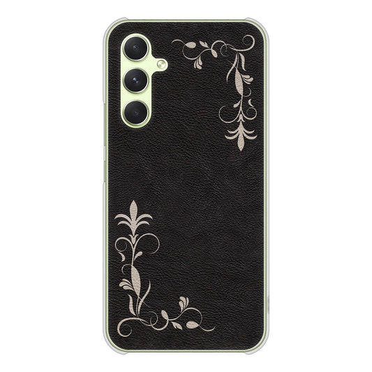 Galaxy A54 5G SC-53D docomo 高画質仕上げ 背面印刷 ハードケース 【EK825 レザー風グラスフレーム】