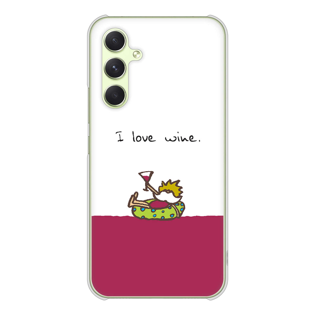 Galaxy A54 5G SC-53D docomo 高画質仕上げ 背面印刷 ハードケース 【IA811 ワインの神様】