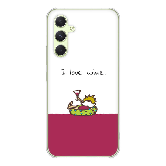 Galaxy A54 5G SC-53D docomo 高画質仕上げ 背面印刷 ハードケース 【IA811 ワインの神様】