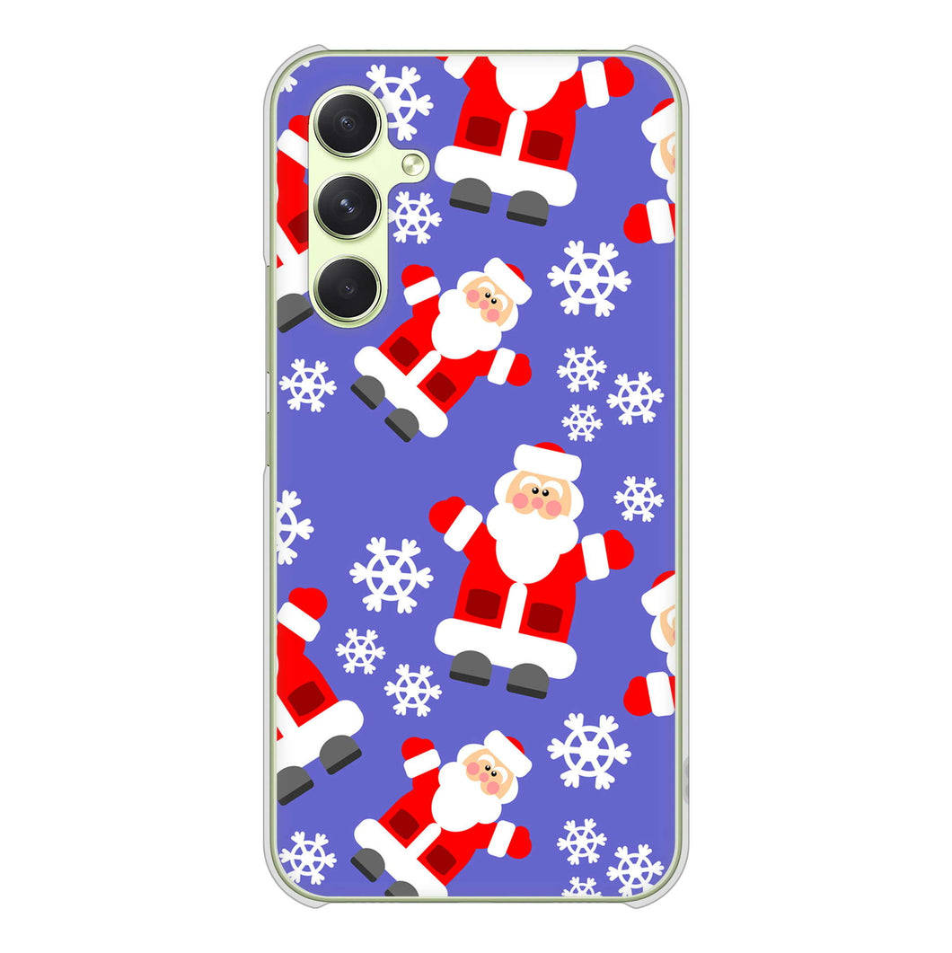 Galaxy A54 5G SC-53D docomo 高画質仕上げ 背面印刷 ハードケースクリスマス