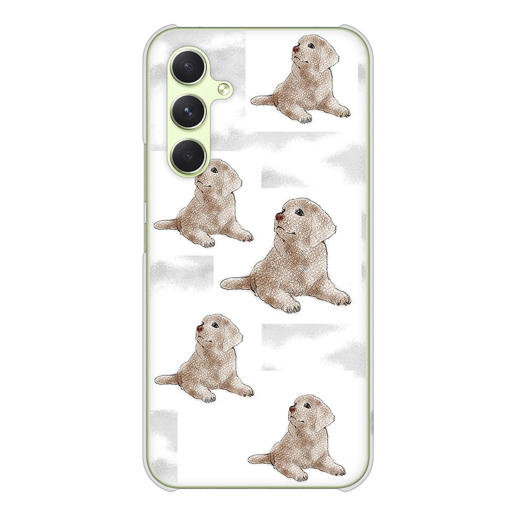 Galaxy A54 5G SC-53D docomo 高画質仕上げ 背面印刷 ハードケースラブラドールレトリバー