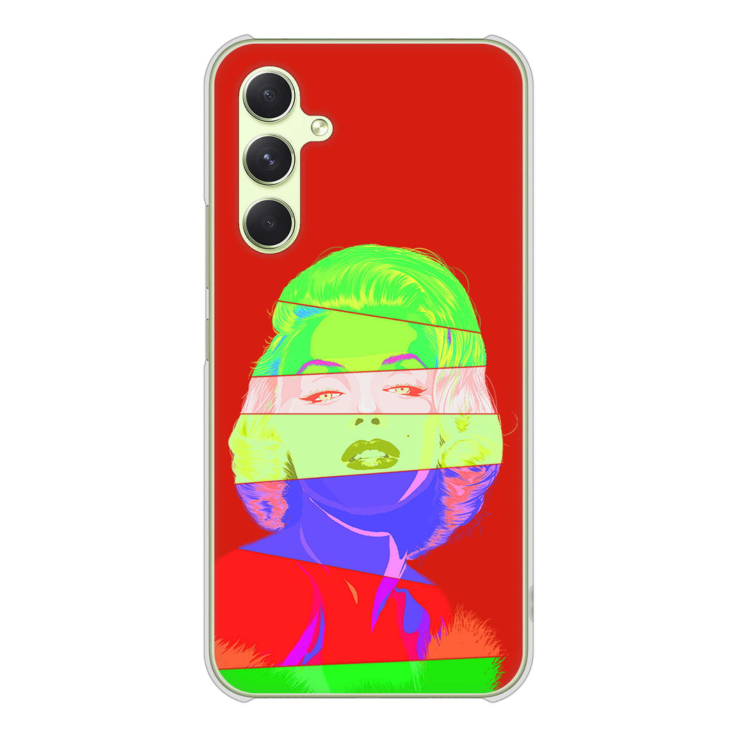 Galaxy A54 5G SC-53D docomo 高画質仕上げ 背面印刷 ハードケースマリリンモンローデザイン