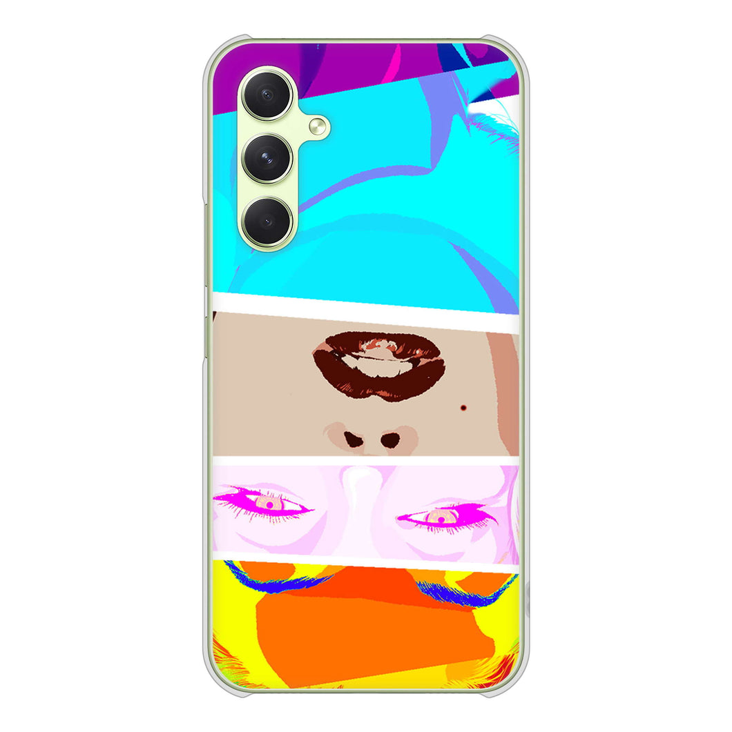 Galaxy A54 5G SC-53D docomo 高画質仕上げ 背面印刷 ハードケースマリリンモンローデザイン