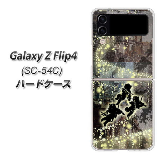 Galaxy Z Flip4 SC-54C docomo 高画質仕上げ 背面印刷 ハードケース【253 天使の音楽隊】