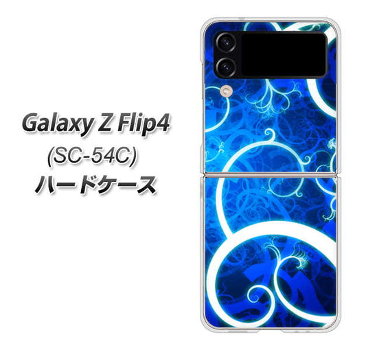 Galaxy Z Flip4 SC-54C docomo 高画質仕上げ 背面印刷 ハードケース【EK850 神秘の草】
