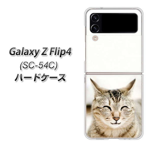 Galaxy Z Flip4 SC-54C docomo 高画質仕上げ 背面印刷 ハードケース【VA801 笑福ねこ】