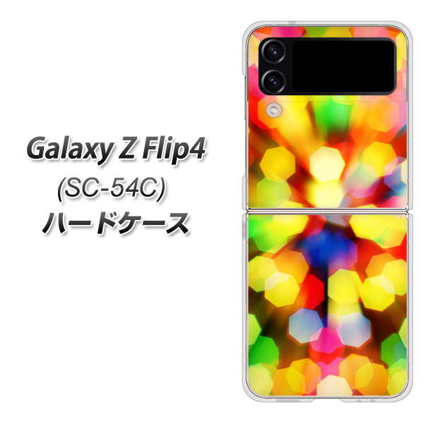 Galaxy Z Flip4 SC-54C docomo 高画質仕上げ 背面印刷 ハードケース【VA874 未来へのワープ】