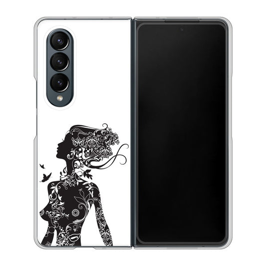 Galaxy Z Fold4 SC-55C docomo 高画質仕上げ 背面印刷 ハードケース【384 ボディアート】