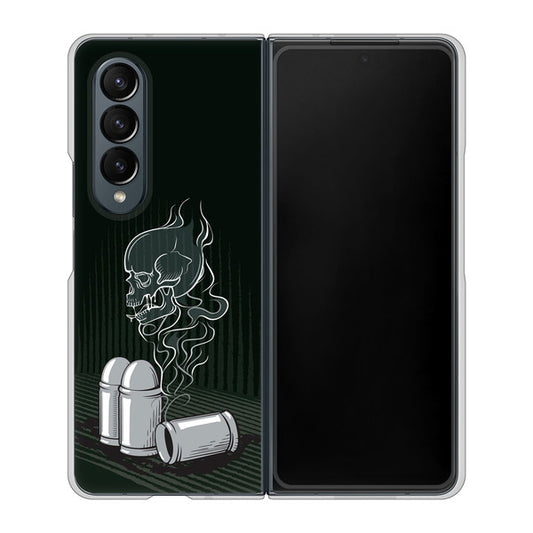 Galaxy Z Fold4 SC-55C docomo 高画質仕上げ 背面印刷 ハードケース【481 弾丸】