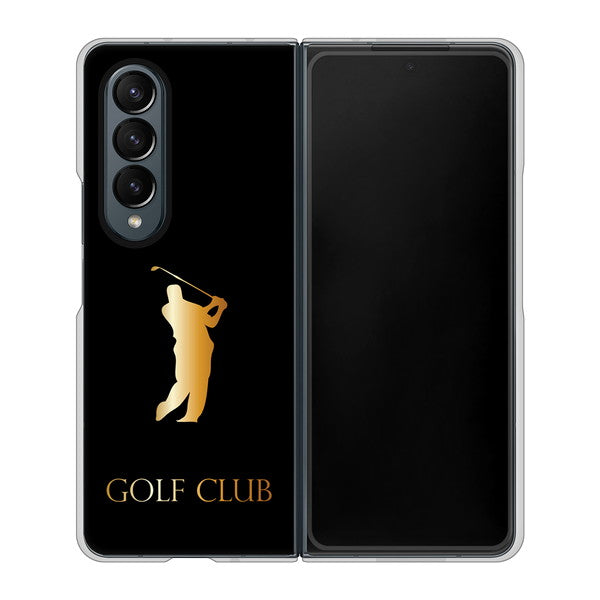 Galaxy Z Fold4 SC-55C docomo 高画質仕上げ 背面印刷 ハードケース【610 GOLFCLUB】