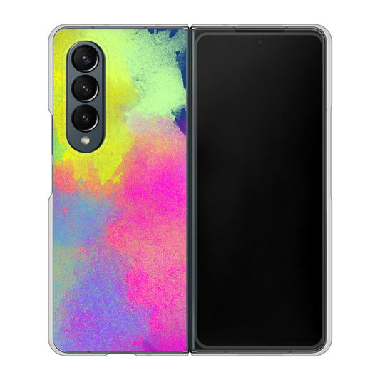 Galaxy Z Fold4 SC-55C docomo 高画質仕上げ 背面印刷 ハードケース【YJ294 デザイン色彩】