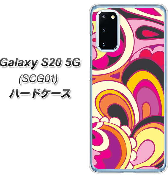 au ギャラクシー S20 5G SCG01 高画質仕上げ 背面印刷 ハードケース【586 ブローアップカラー】