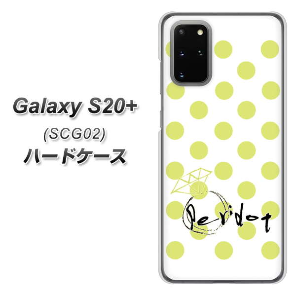 au ギャラクシーS20+ SCG02 高画質仕上げ 背面印刷 ハードケース【OE817 8月ペリシンプル】