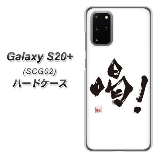 au ギャラクシーS20+ SCG02 高画質仕上げ 背面印刷 ハードケース【OE845 喝!】