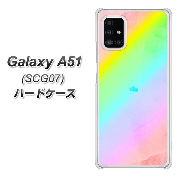 au ギャラクシーA51 SCG07 高画質仕上げ 背面印刷 ハードケース【YJ287 デザイン】