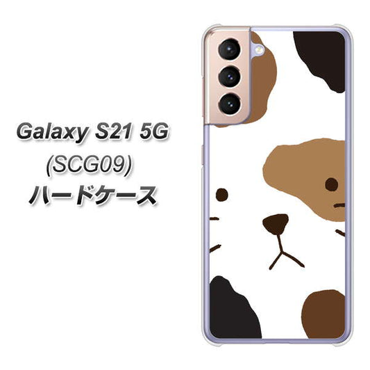 au ギャラクシーS21 5G SCG09 高画質仕上げ 背面印刷 ハードケース【IA801 みけ】