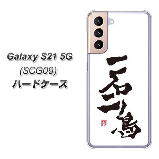 au ギャラクシーS21 5G SCG09 高画質仕上げ 背面印刷 ハードケース【OE844 一石二鳥】