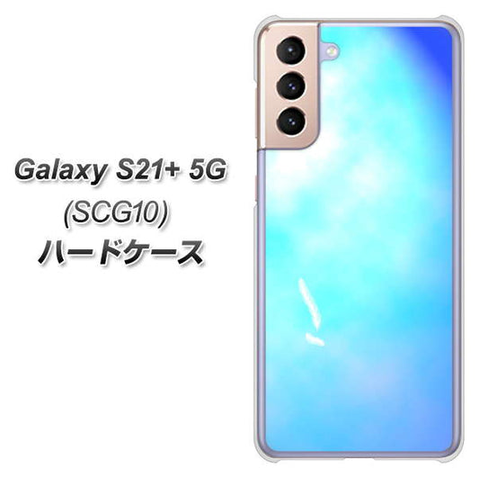 au ギャラクシーS21+ 5G SCG10 高画質仕上げ 背面印刷 ハードケース【YJ291 デザイン 光】