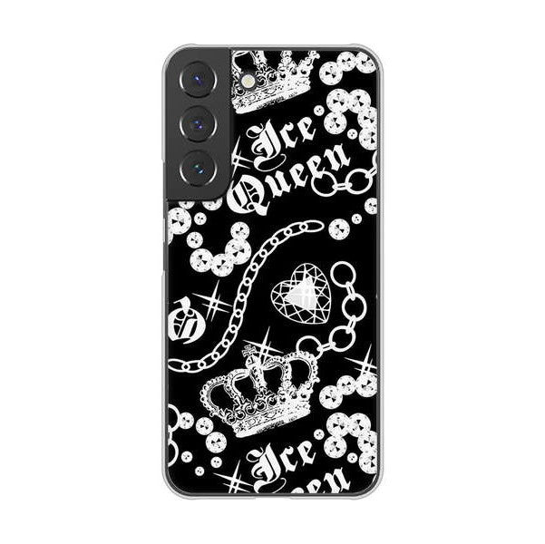 Galaxy S22 SCG13 au 高画質仕上げ 背面印刷 ハードケース 【187 ゴージャス クラウン】