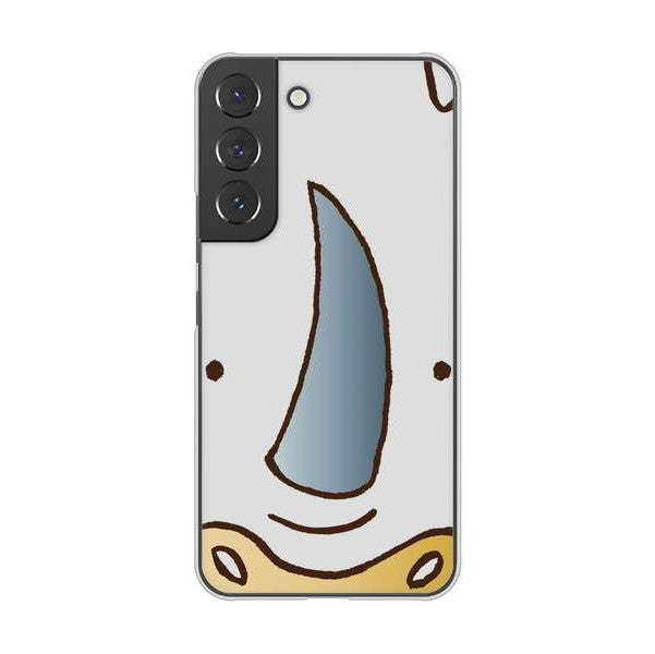 Galaxy S22 SCG13 au 高画質仕上げ 背面印刷 ハードケース ドアップアニマル