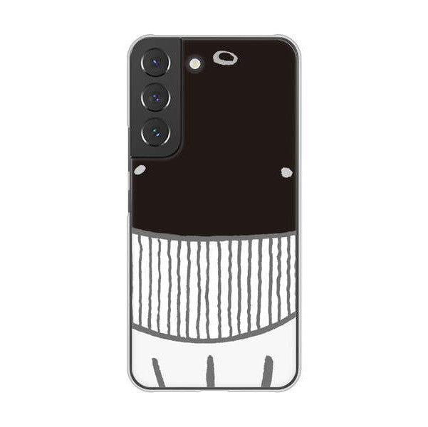 Galaxy S22 SCG13 au 高画質仕上げ 背面印刷 ハードケース ドアップアニマル