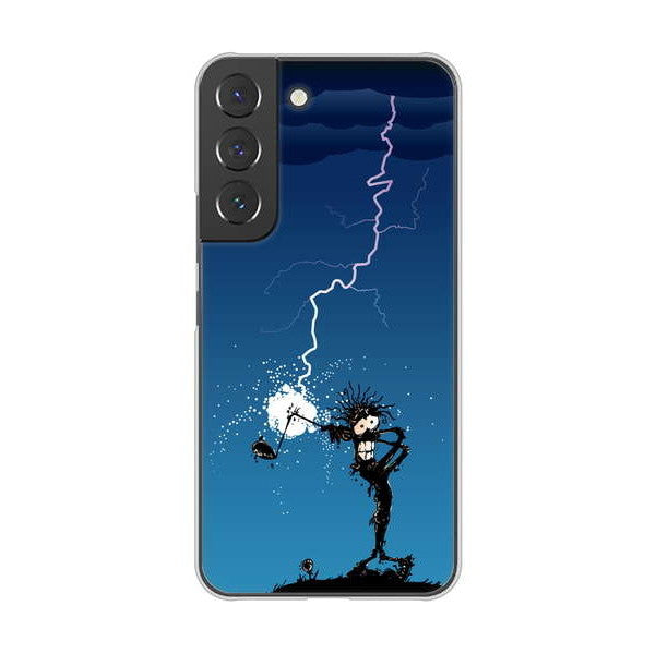 Galaxy S22 SCG13 au 高画質仕上げ 背面印刷 ハードケース 【417 ゴルファーの苦難】