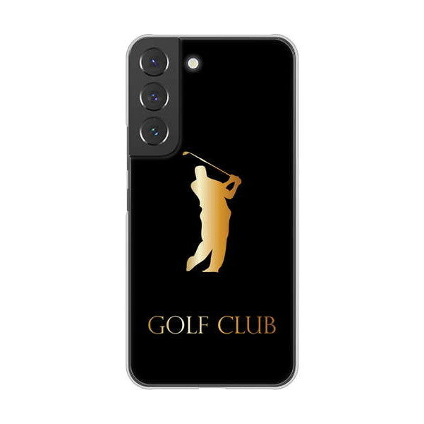 Galaxy S22 SCG13 au 高画質仕上げ 背面印刷 ハードケース 【610 GOLFCLUB】