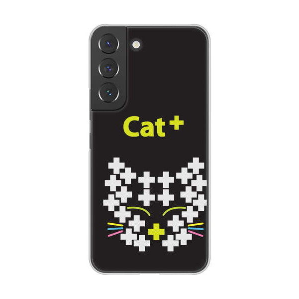 Galaxy S22 SCG13 au 高画質仕上げ 背面印刷 ハードケース animal+