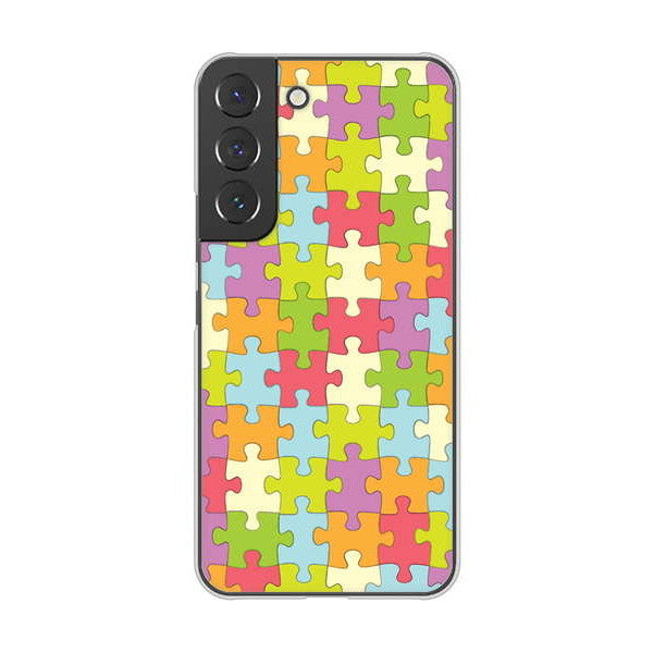 Galaxy S22 SCG13 au 高画質仕上げ 背面印刷 ハードケース ジグソーパズル