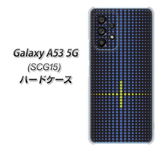 Galaxy A53 5G SCG15 au 高画質仕上げ 背面印刷 ハードケース【IB907 グラデーションドット】