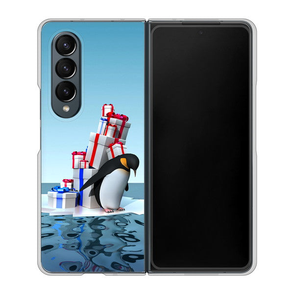 Galaxy Z Fold4 SCG16 au 高画質仕上げ 背面印刷 ハードケース【XA805 人気者は辛い…】