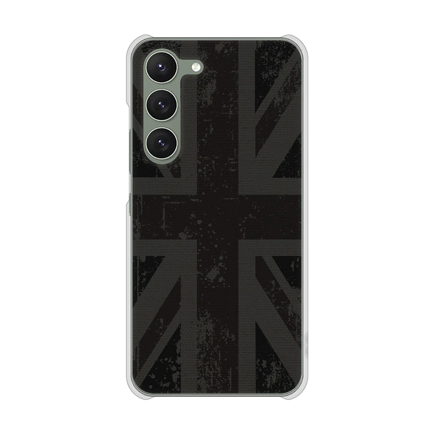 Galaxy S23 SCG19 au 高画質仕上げ 背面印刷 ハードケース ユニオンジャック