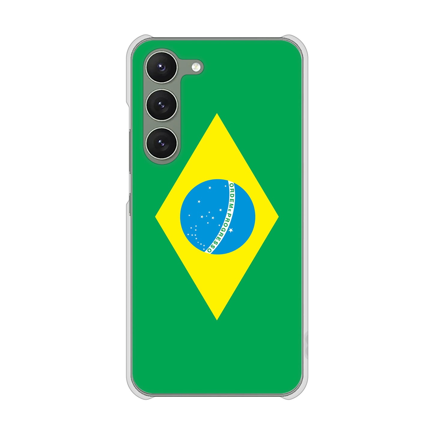 Galaxy S23 SCG19 au 高画質仕上げ 背面印刷 ハードケース 国旗