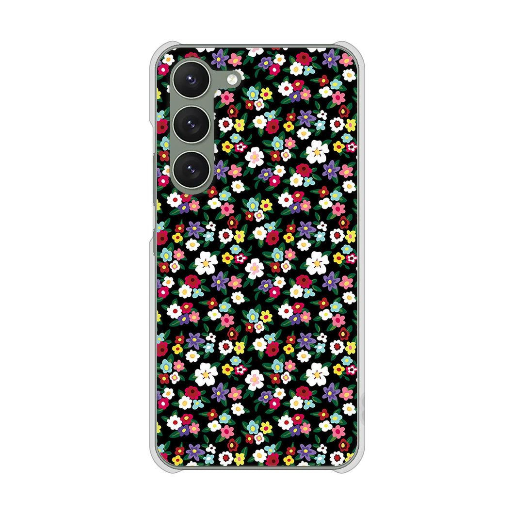 Galaxy S23 SCG19 au 高画質仕上げ 背面印刷 ハードケース リバティプリント